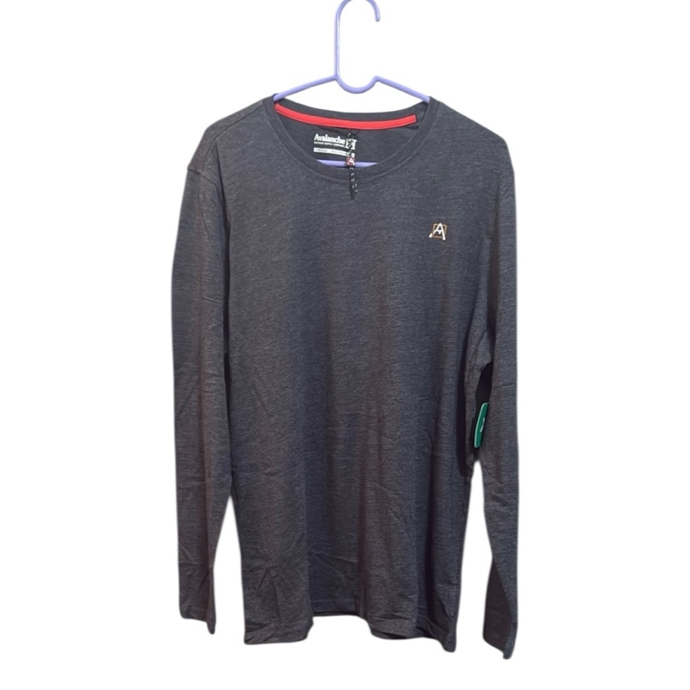 Avalanche Outdoor Supply Co Men's Relaxed Fit Sweatshirt, Gray, Size XL